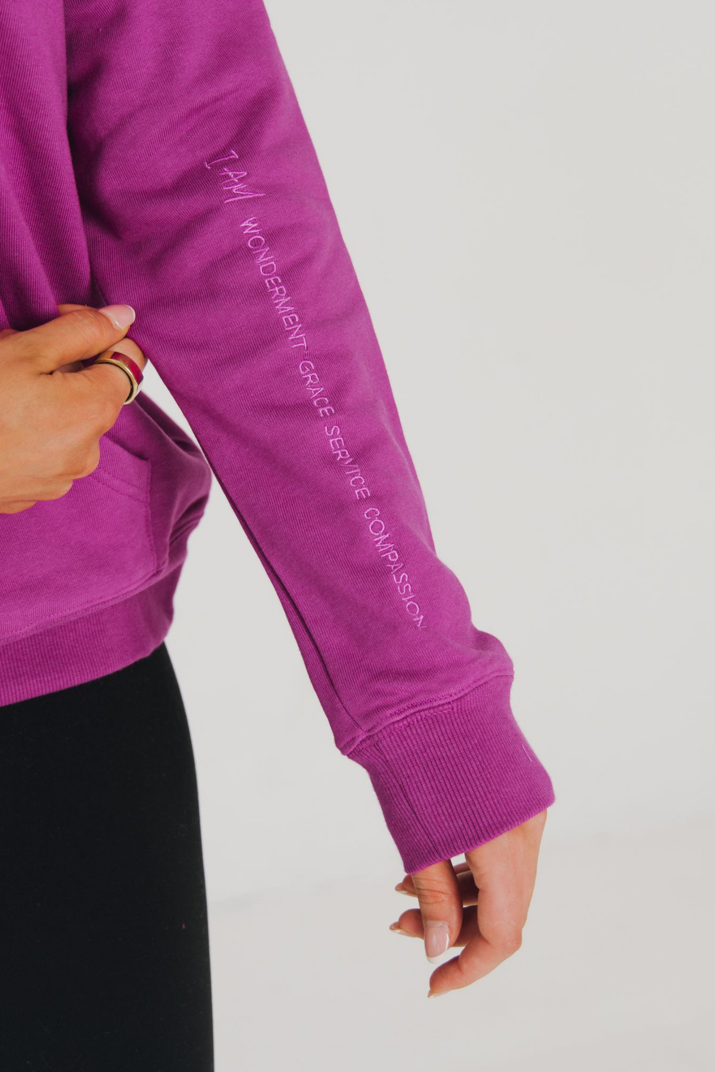 Aura Empower Hoodie - Violet