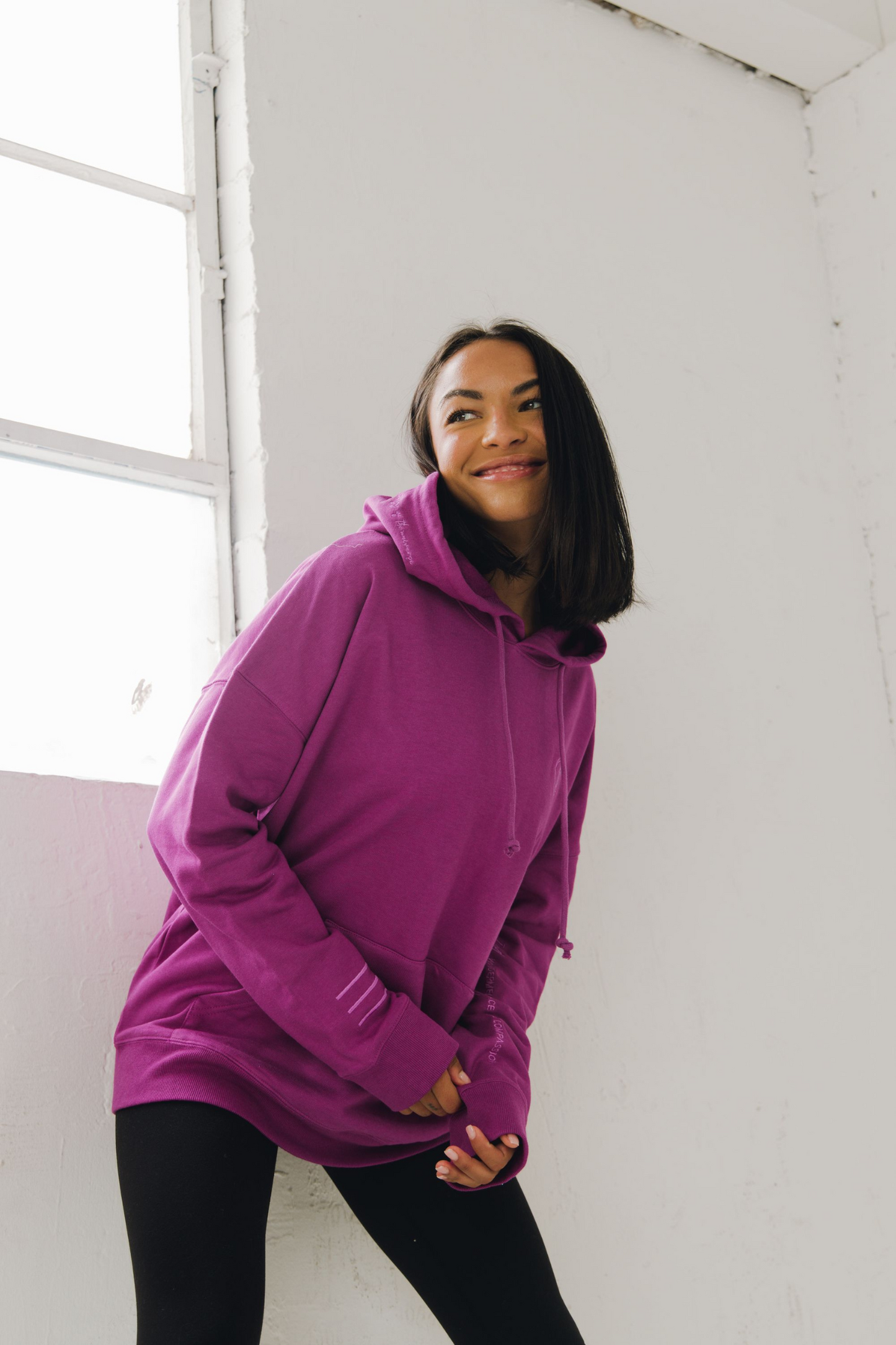 Aura Empower Hoodie - Violet