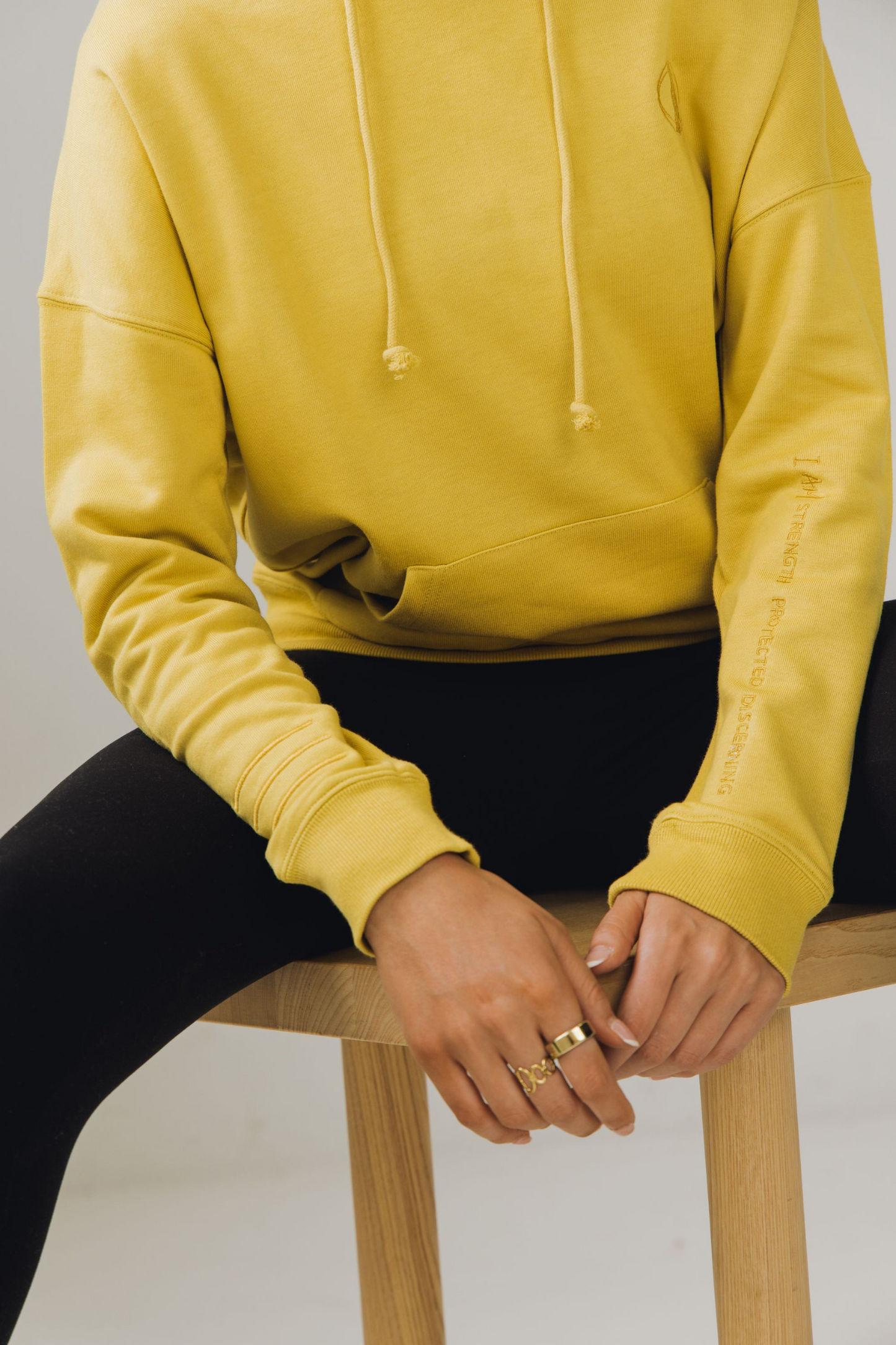 Aura Empower Hoodie - Gold