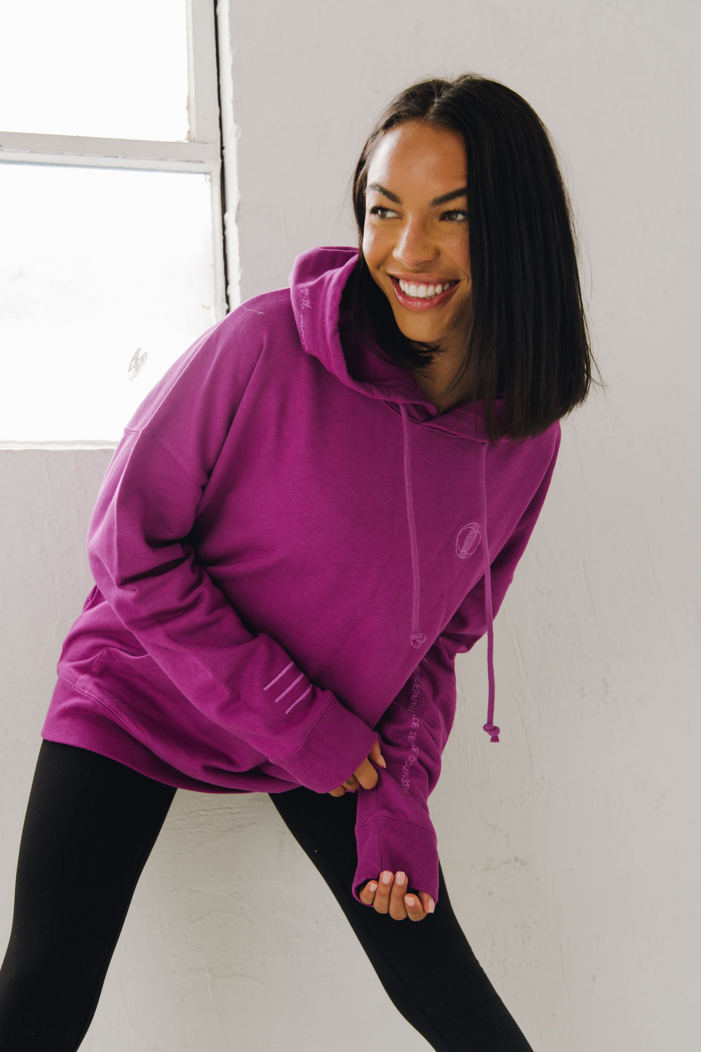 Aura Empower Hoodie - Violet