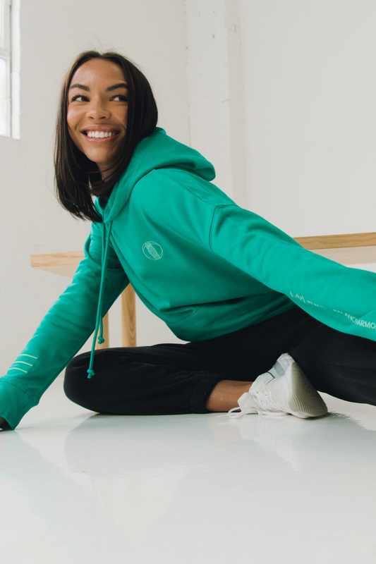 Aura Empower Hoodie - Emerald Green