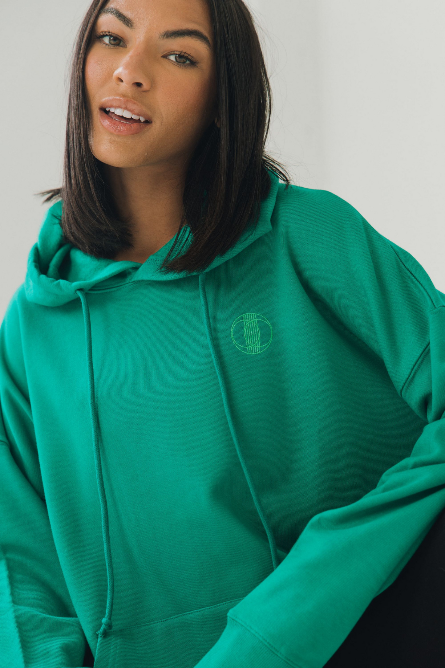 Aura Empower Hoodie - Emerald Green